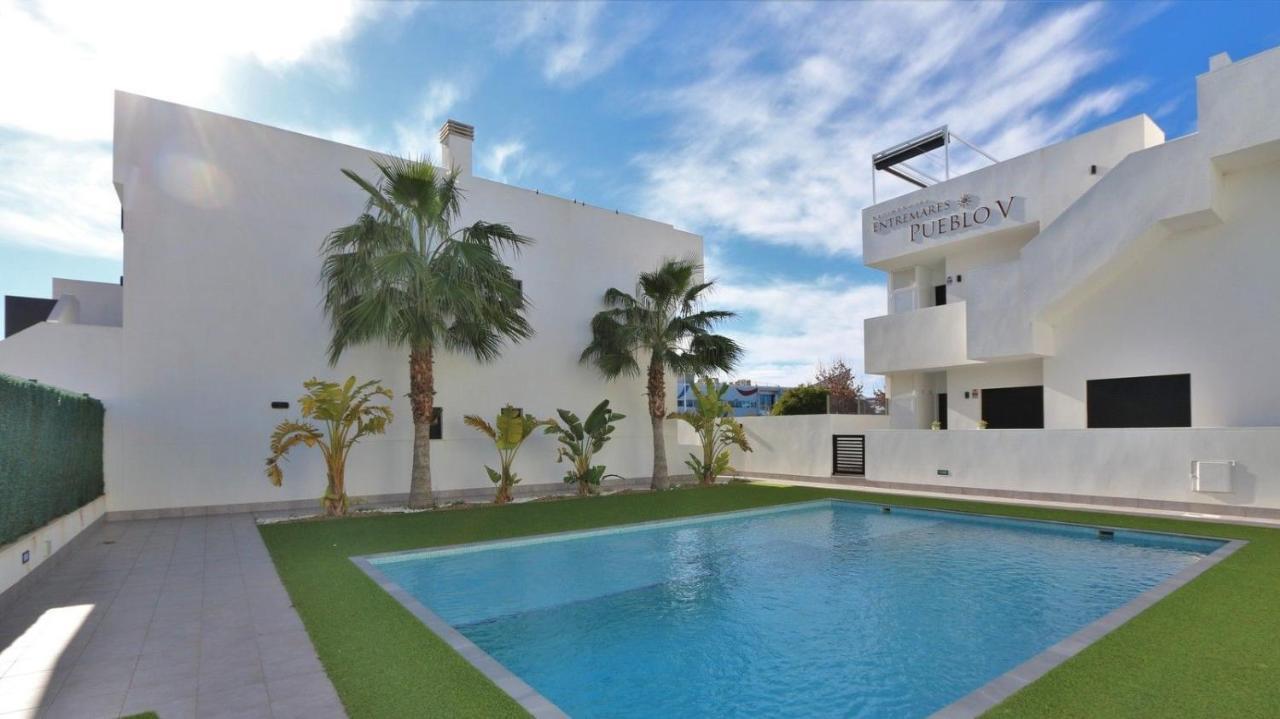 Luxe appartement met 2 badkamers / zee / zwembad Lo Pagán Buitenkant foto